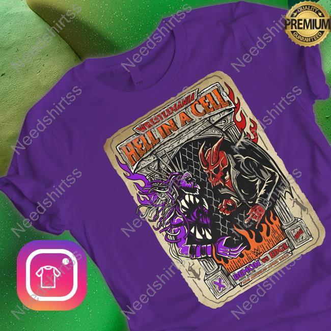 Official Wrestlemania Hell In A Cell Tee Shirt Finn Bálor