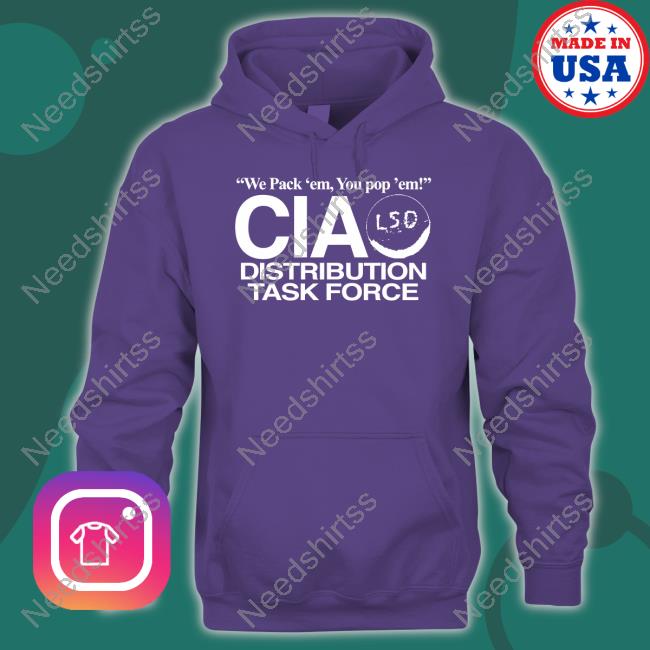 Barelylegal Shop You Pack Em You Pop Em Cia Lsd Distribution Task Force Tee Shirt