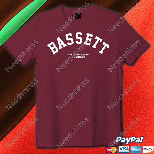 Bassett The Complicated Tour 2023 Tee Shirt