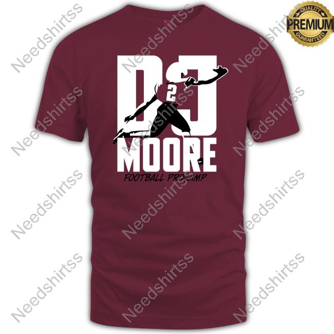 Dj Moore Football Procamp Tee Shirt Chicago Bears