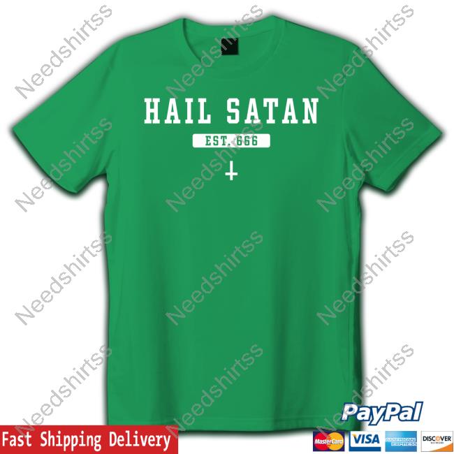 Hail Satan Hooded Sweatshirt