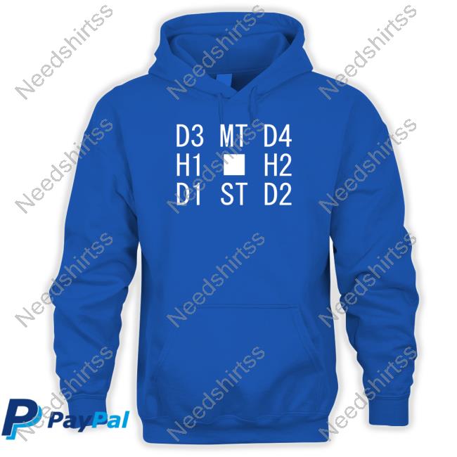 D3 Mt D4 H1 H2 D1 St D2 Hoodie