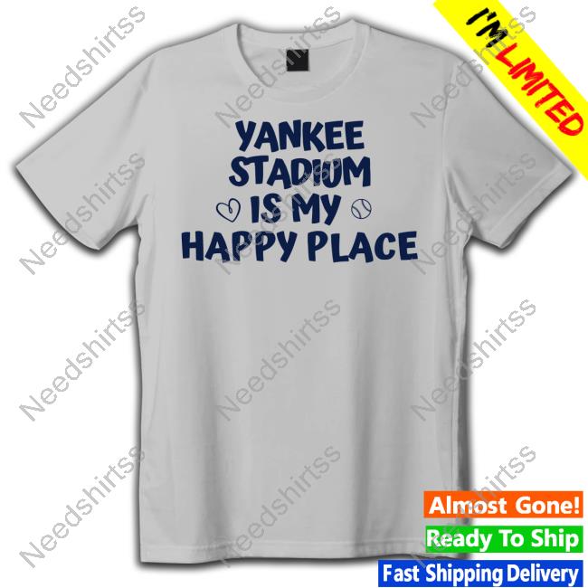 Yankeesgirl99 Yankee Stadium Is My Happy Place Tank Top