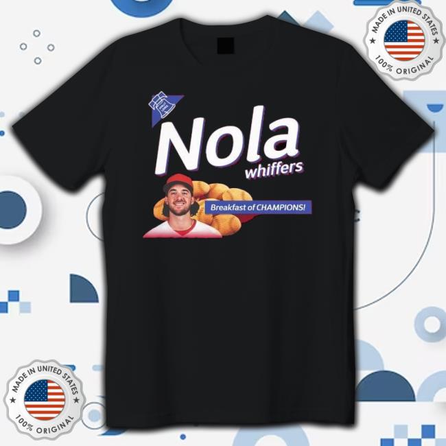 Trending Nola Whiffers Aaron Nola Breakfast Of Champions Sweaters