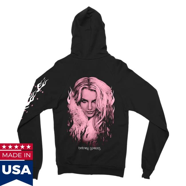 Britney Spears Apparel Clothing Merch Store Femme Fatale Zip Up Hoodies BritneySpears Shop