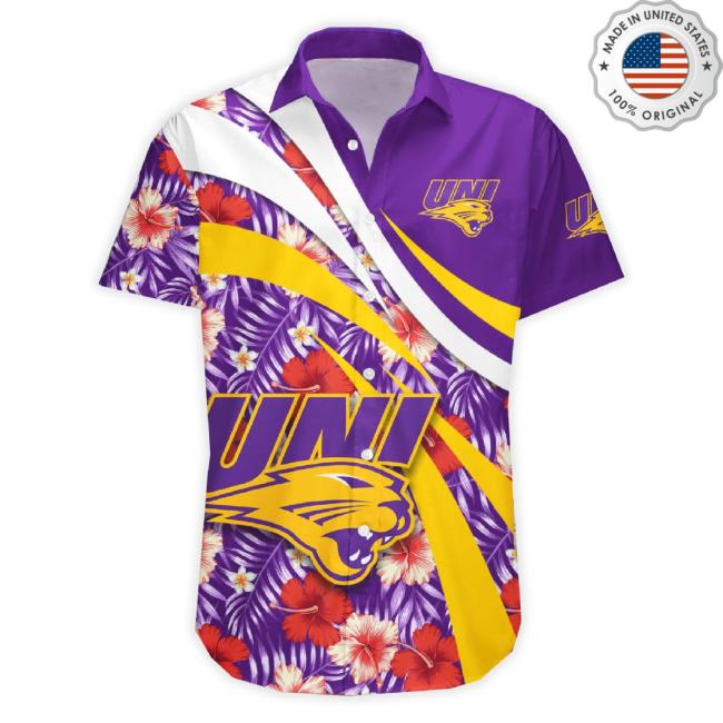 Northern Iowa Panthers Hawaii Unisex Sweatshirt Hibiscus Sport Style – Ncaa