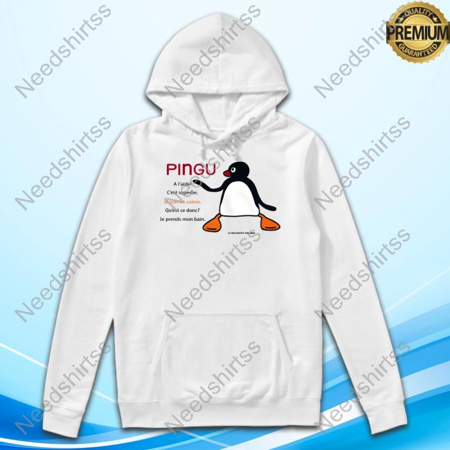 Thomasheadon Pingu A L'aide C'est Superbe Je Suis En Colere Sweatshirt