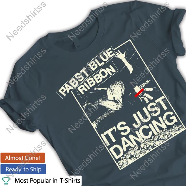 Pabst Mansion Pabst Blue Ribbon It's Just Dancing Hoodied Sweatshirt