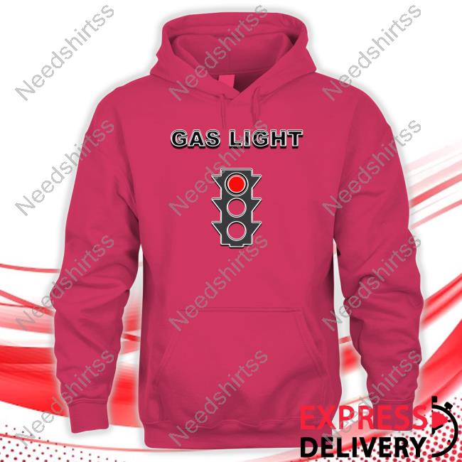 Lucca International Gas Light Red Traffic Light Hooded Sweatshirt