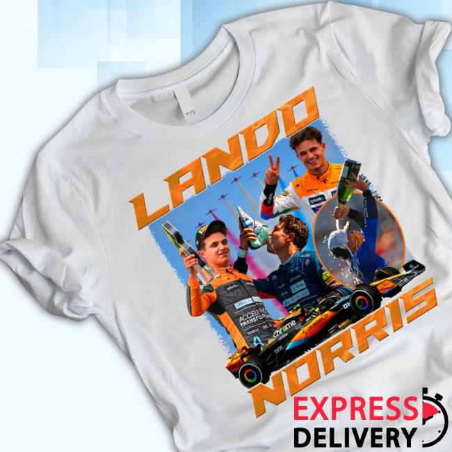 Lando Norris Mclaren Tee Shirt