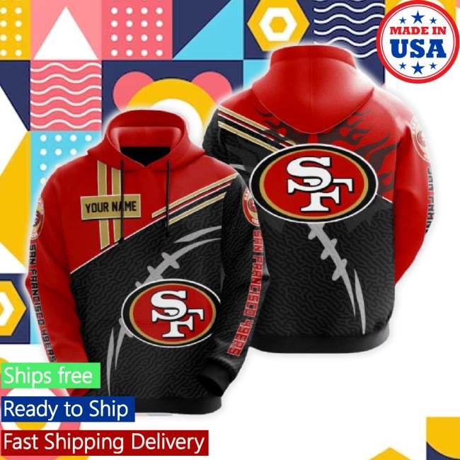 Custom San Francisco 49Ers 3D Hoodie And Vintage TankTop Perfect Fan Gear For Women And Men