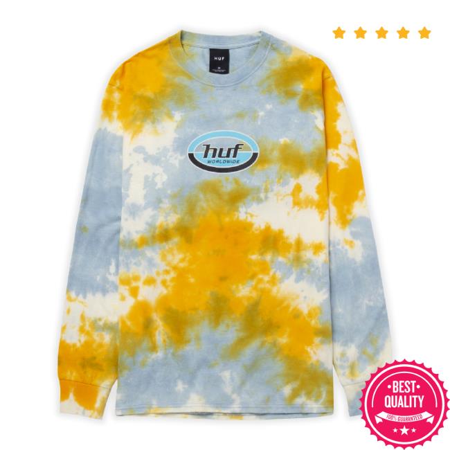 Huf Men's Ellipse Logo Hoodie Sweatshirt