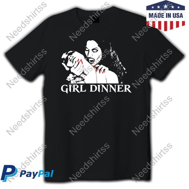 Gotfunny Merch Girl Dinner Vampire Hooded Sweatshirt