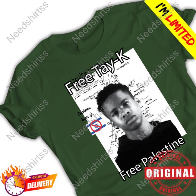 Free Tay-K Free Palestine Shirts